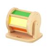 Boby Montessori Spinning Drum: Sensory Experience for Babies 6-12 Months - Engage, Explore, and Learn with Our Wooden Infant Toy view 1