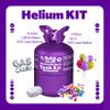 13L Helium Tank for Balloons At Home Up To 50 Latex Balloons Helium Balloon tank view 2