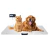 1100lbs Large Platform Animal Digital Scale,Pet Weight Scale with LCD Display,Stainless Steel Animal Scale Platform,Dog Pig Goat Sheep Scale view 1