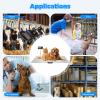 1100lbs Large Platform Animal Digital Scale,Pet Weight Scale with LCD Display,Stainless Steel Animal Scale Platform,Dog Pig Goat Sheep Scale view 3