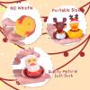 24 Pack Christmas Rubber Ducks, 2 Inch Bulk Jeeps Ducking Set Small Xmas Bath Toys for Kids Toddlers Boys Girls Cute Duckies Party Favors Stocking Stuffers Classroom Prizes Pool Table Decor view 2
