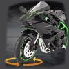 Collection 1/12 for Kawasaki Ninja H2R H2 R Motorcycle Metal Model Collection Simulation Diecasts Gifts(with Retail Box) view 4