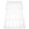 KICHOUSE Game Holder Item Storage Case Poker Chips Container Chip Storage Tray Partition Design view 1