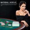 KICHOUSE Game Holder Item Storage Case Poker Chips Container Chip Storage Tray Partition Design view 3