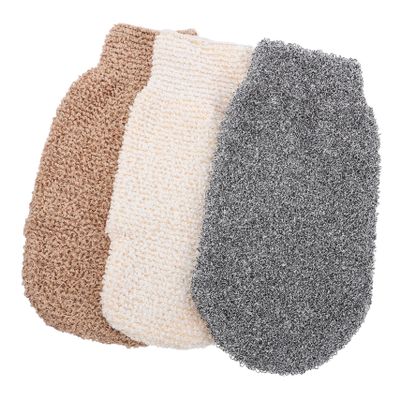 Alasum 3pcs Beach Sand Mitts Sand Removal Gloves for Body Cleaning for Outdoor Activities Easy to Use for Beaches Camping Adventures