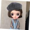 Alasum Doll Detective Hat Witch Hat Decoration Polyester Cap for Dolls Fashionable Cool Break Resistant DIY Accessory view 4
