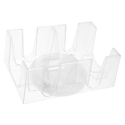 TOYANDONA Stable Material Poker Storage Device Playing Card Holder Tray Home Playing Card Supply