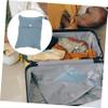 ULDIGI Boy Girl Trolley Hanging Pouch Stroller Diaper Bag Organizer Diaper Bin for Mom Newborn Swaddle Sack view 3