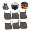 ULDIGI 6pcs Stroller Organizer Bag Breathable Mesh Design for Easy Access Ample Storage for Diapers Snacks Essentials Compatible Strollers view 4