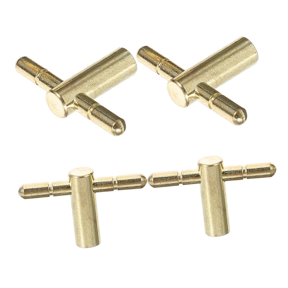 TOYANDONA 4pcs Music Box Winder Handle Key Diy Music Box Accessories Replacement Key Shape for