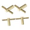 TOYANDONA 4pcs Music Box Winder Handle Key Diy Music Box Accessories Replacement Key Shape for view 1