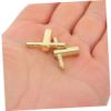 TOYANDONA 4pcs Music Box Winder Handle Key Diy Music Box Accessories Replacement Key Shape for view 2
