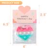 32 Pack Valentine Gifts for Kids - Cards with Mini Heart Pop Fidget Toys Bulk - Valentine Exchange for Girls Boys School Class Classroom Fidget Toys Party Favors view 4