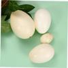 CHILDWEET 4pcs Easter Stuff Bird Eggs Model Simulation Eggs Lifelike Toys for Boy Girl's Painting view 4