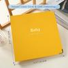Baby book Baby Memory Book for baby boys and girls First 5 years baby book keepsake baby books (Yellow) view 2