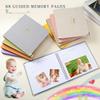 Baby book Baby Memory Book for baby boys and girls First 5 years baby book keepsake baby books (Yellow) view 4