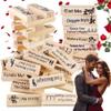 Zoacrn Lust Tower - Adult Game for Couples, 48Pcs Super Naughty Stacking Blocks, Gift Ideas, Wooden Tumbling Tower for Grown Ups view 1