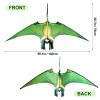 3D Pterodactyl Kite (red) view 4