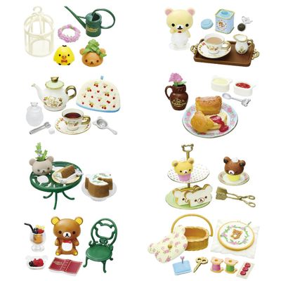 Rilakkuma Longing British Tea Time Re-ment Blind Box Series