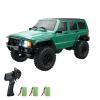 Dodoore RC Crawler 4WD RC Truck, D886 RC Rock Crawler, 1:18 Scale Remote Control Car, All Terrains Off Road Climbing Car, 2.4GHz Electric Vehicle with LED Light for Adults, Include 3 Batteries (Green) view 1