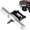 BRKRC Aluminum Front Rear Bumper Set with Tow Hitch for 1/18 TRX4M High Trail F150 RC Crawler Car Upgrade Part (Rear) view 1