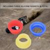 equlup Engine Exhaust Pipe Gasket, Engine Exhaust Pipe Tubing Joint Adapter Silicone Gasket 2.5x2.5x1cm Remote Control Vehicle Parts for HSP 1/8 RC Nitro Car view 4