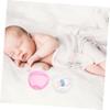 SHOWERORO 4pcs Pacifier Storage Case Portable Travel Holder Material and Design for Pacifiers view 3