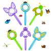 6Pcs Bug Magnifier for Kids, Handheld Butterfly Bee Ladybug Magnifying Glass, Kids Insect Magnifying Glass for Boys and Girls Gift Outdoor Activities view 1