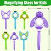 6Pcs Bug Magnifier for Kids, Handheld Butterfly Bee Ladybug Magnifying Glass, Kids Insect Magnifying Glass for Boys and Girls Gift Outdoor Activities view 2