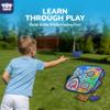 TOY Life Toddler Outdoor Toys for Kids Ages 4-8, Bean Bag Toss, Outside Yard Games for Kids Cornhole, Indoor Lawn Backyard Games Birthday Family Party Toddler Game, Gift for Boys 3 4 5 6 7 view 3