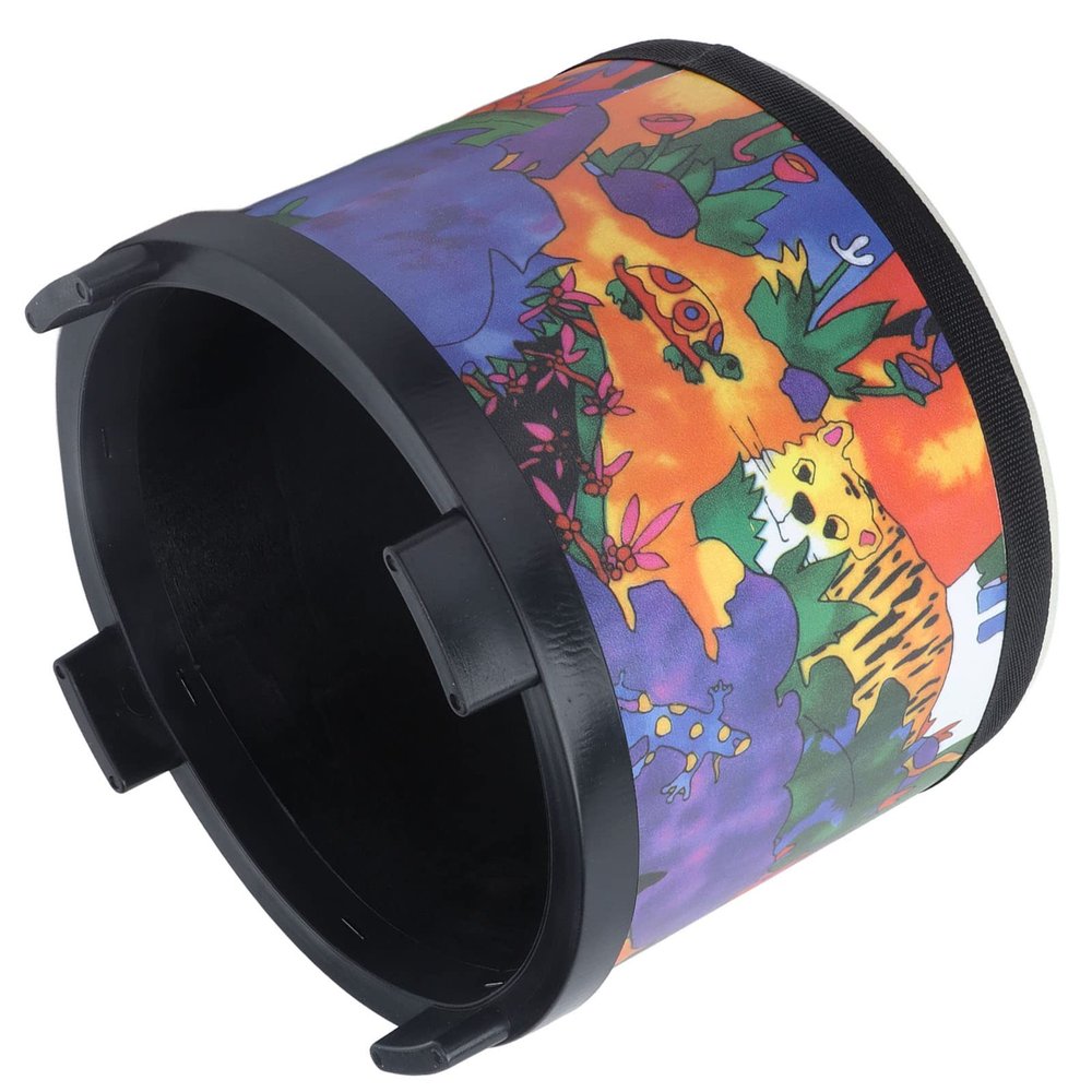 8 Inch Floor Tom Drum Cute Excellent Sound Music Instrument Drum with 2 Mallets for Children