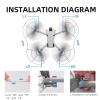 Anti-Collision Rings Enclosed Propeller Protector for 4 All-Inclusive Protections Drones Accessories view 2