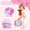 Doctor Kit for Girls -Vet Play Sets for Kids, Pretend Play Doctor Set with Pet Cage and Kitten Toy, Doctor Play Gift for Kids Toddlers Ages 3 4 5 6 Year Old for Role Play (White Kitten) view 4