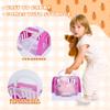 Doctor Kit for Girls -Vet Play Sets for Kids, Pretend Play Doctor Set with Pet Cage and Bunny Toy, Doctor Play Gift for Kids Toddlers Ages 3 4 5 6 Year Old for Role Play (Pink Bunny) view 4