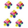 Abaodam 5sets Numbered Plastic Pong Balls Raffle Drawing Game Balls Party Decorations Fun Party Game Props 10pcs*5 view 1