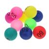 Abaodam 2sets Numbered Raffle Drawing Balls Green Plastic Fun Party Game Balls Perfect for Home Decorations 10pcs*2 view 3