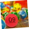 Abaodam 4sets Plastic Raffle Balls Numbered Bulk Balls for Home Parties Bar Games Party Games 10pcs*4 view 4