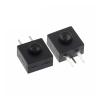 10PCS Headlamp Flashlight Head Light Side Switch 12x12mm DC 30V 1A 3pins Straight Feet Push Button Switch ON-Off-ON view 1