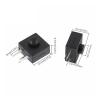 10PCS Headlamp Flashlight Head Light Side Switch 12x12mm DC 30V 1A 3pins Straight Feet Push Button Switch ON-Off-ON view 4