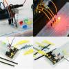 400+ Components Electronic Kit with Breadboard, Power Module, USB Data Cable for R3, STM32, view 3