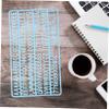 VILLCASE 2sets Felt Letter Board Accessories of Reusable Plastic for Home Decor Office Communication and Event Signage and Portable view 4