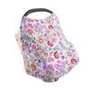 2 Pack Baby Car Seat Cover Soft Stretchy Nursing Cover, Sun Protection for Babies, Stroller Canopy, Breathable Infant Car Seat Canopy view 2