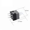 10PCS Push Button Switch 6Pin Push Tactile Power Switch Self Lock On/Off Button Latching Switch 8.5X8.5mm 8.5 * 8.5mm view 3
