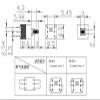 10PCS Push Button Switch 6Pin Push Tactile Power Switch Self Lock On/Off Button Latching Switch 8.5X8.5mm 8.5 * 8.5mm view 4