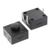 10PCS Double Row Vertical LED Flashlight Switch 3Pins ON-ON-Off 12 * 12 213BS view 1