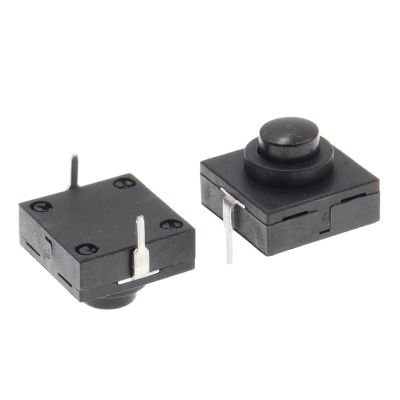 10PCS Flashlight Button Switch 1A 30V 2Pin Ultra-Thin Middle of The Feet 12X12X9.4MM
