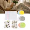 12pcs Colourful Nursing Pads with Laundry Bag, Washable Leakproof Soft Bamboo Cotton Reusable Breastfeeding Nipple Pad for Maternity, Sore Nipples view 4