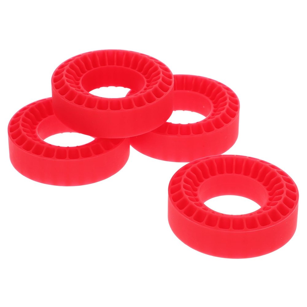 Alasum 4pcs Silicone Rubber Tire Inserts for Rc Crawler Replacement Inserts for Models Lightweight and Easy to Install