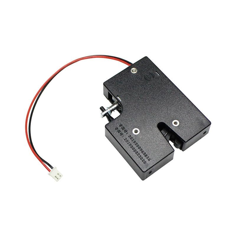 20kg Gear Magnetic 12V Servo Motor Line Release for CreseaProducts RC Fishing Bait Boat, Robotics, DIY (Black)