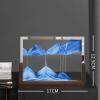 3D Dynamic Moving Sand Art 3D Landscape Flowing Sand Painting in Motion Moving Sand Art Picture for Home and Office Work Decoration Gifts for Adult(B) view 4